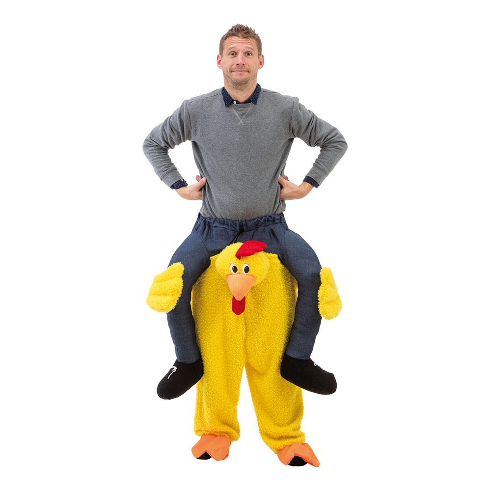 Ridende Kylling Drakt