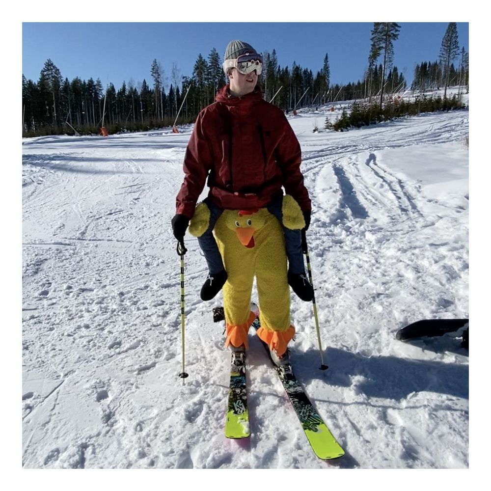Ridende Kylling Drakt