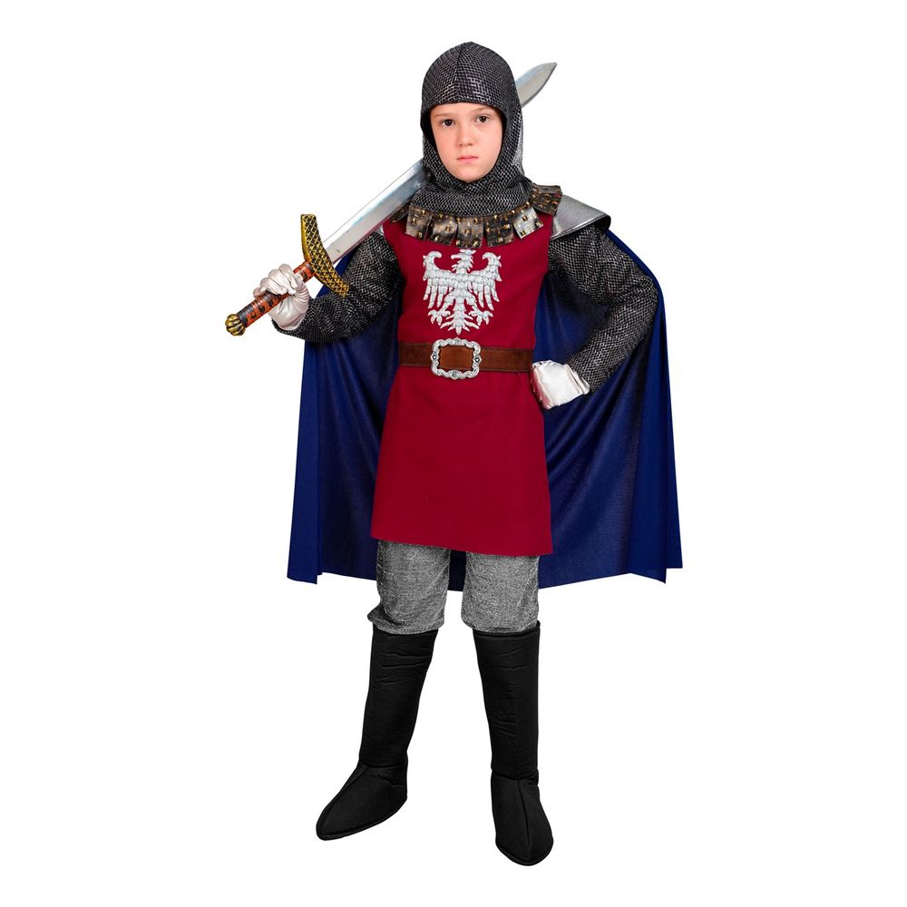 Ridder Rød Børnekostume