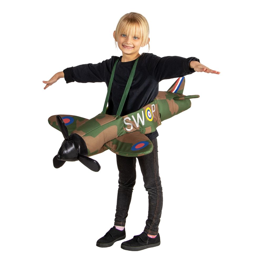 Ride on Airplane Børnekostume