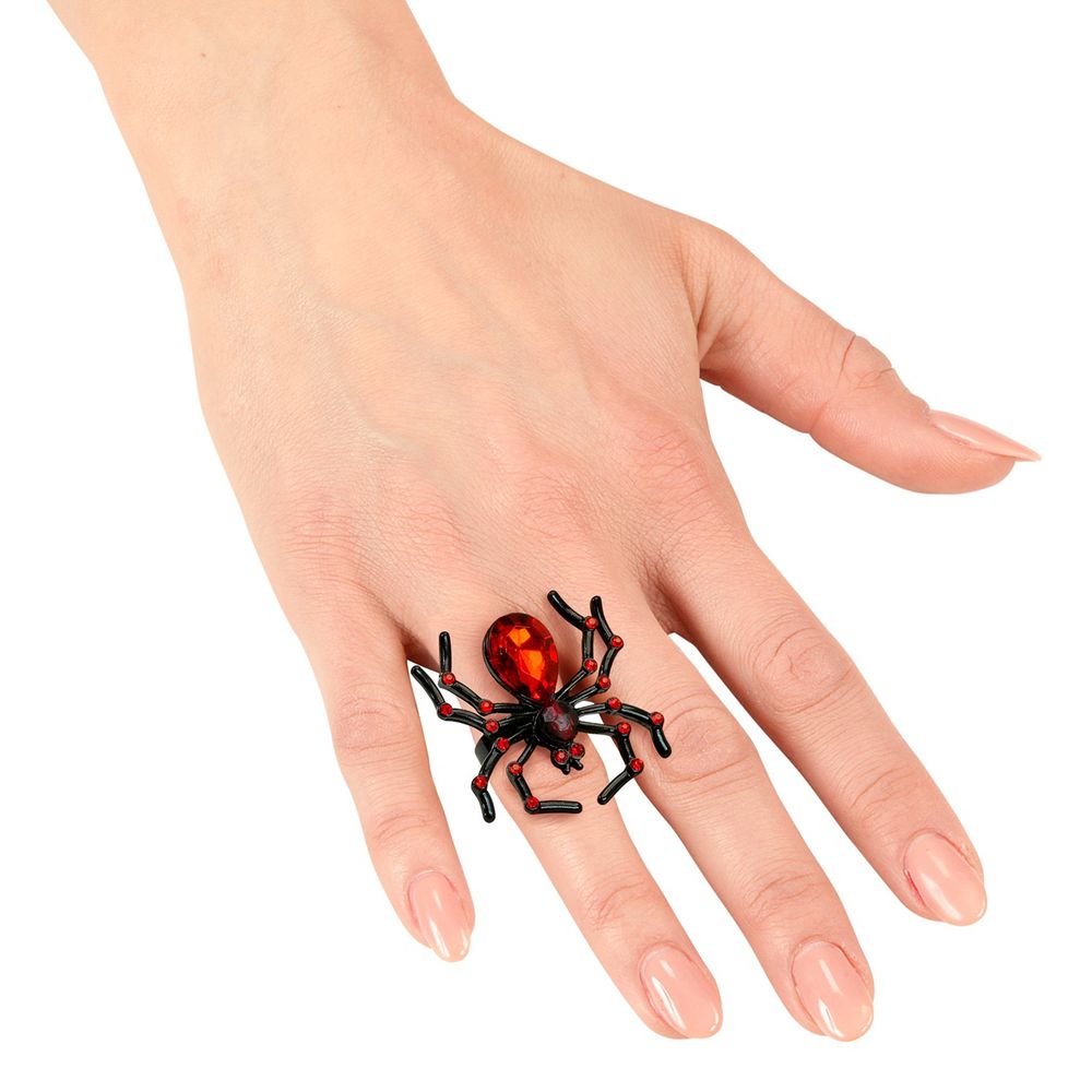 Ring Edderkopp & Strass