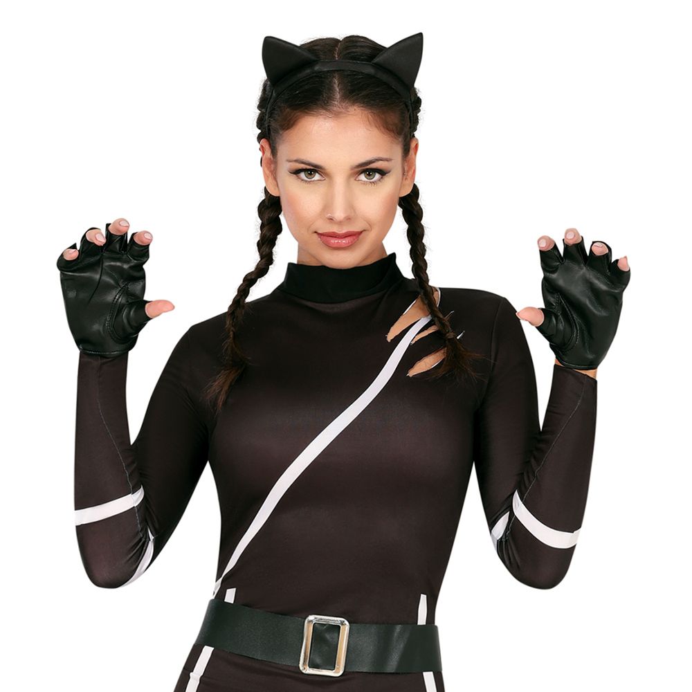 Rivende Kat Sort Kostume