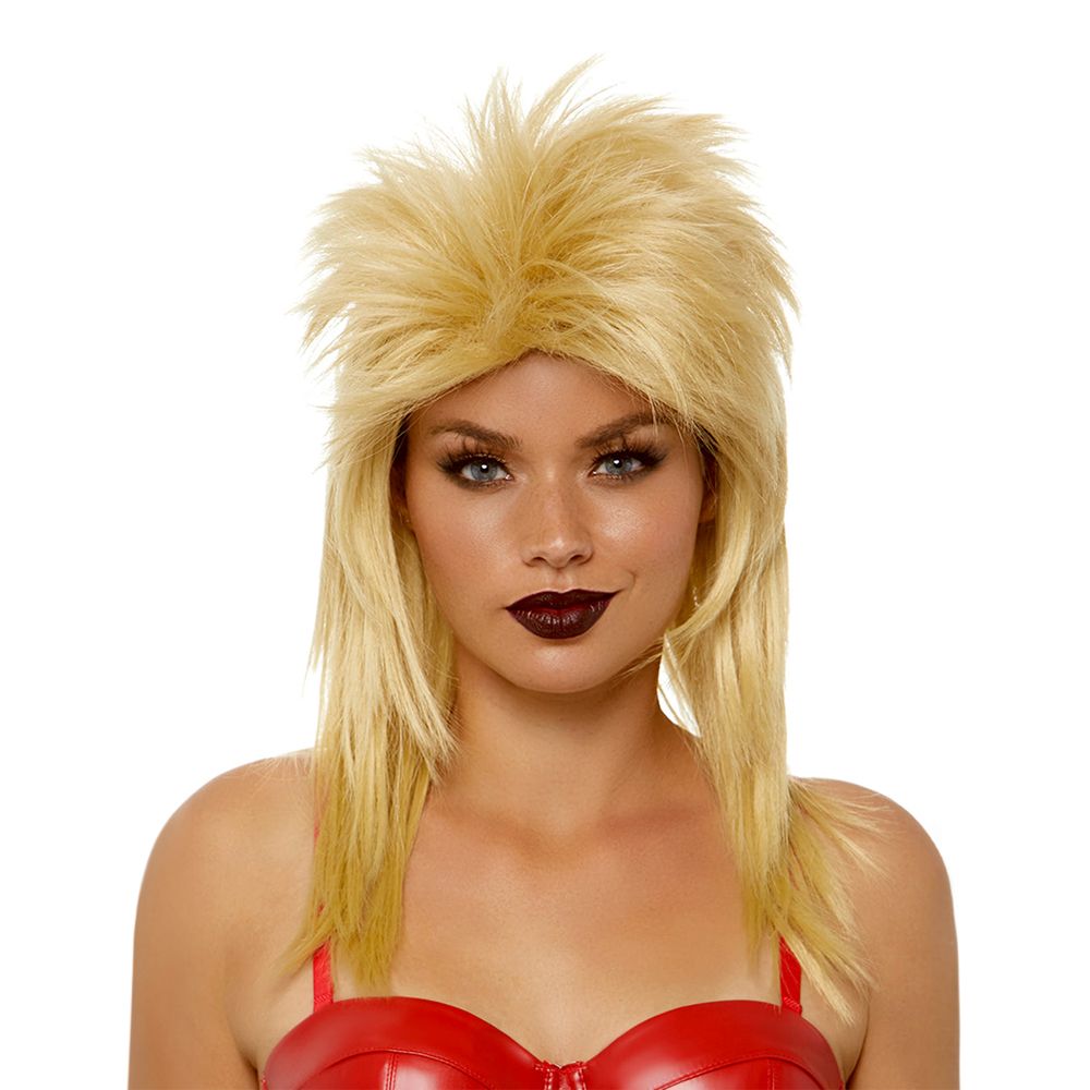 Rock Star Blond Deluxe Peruk