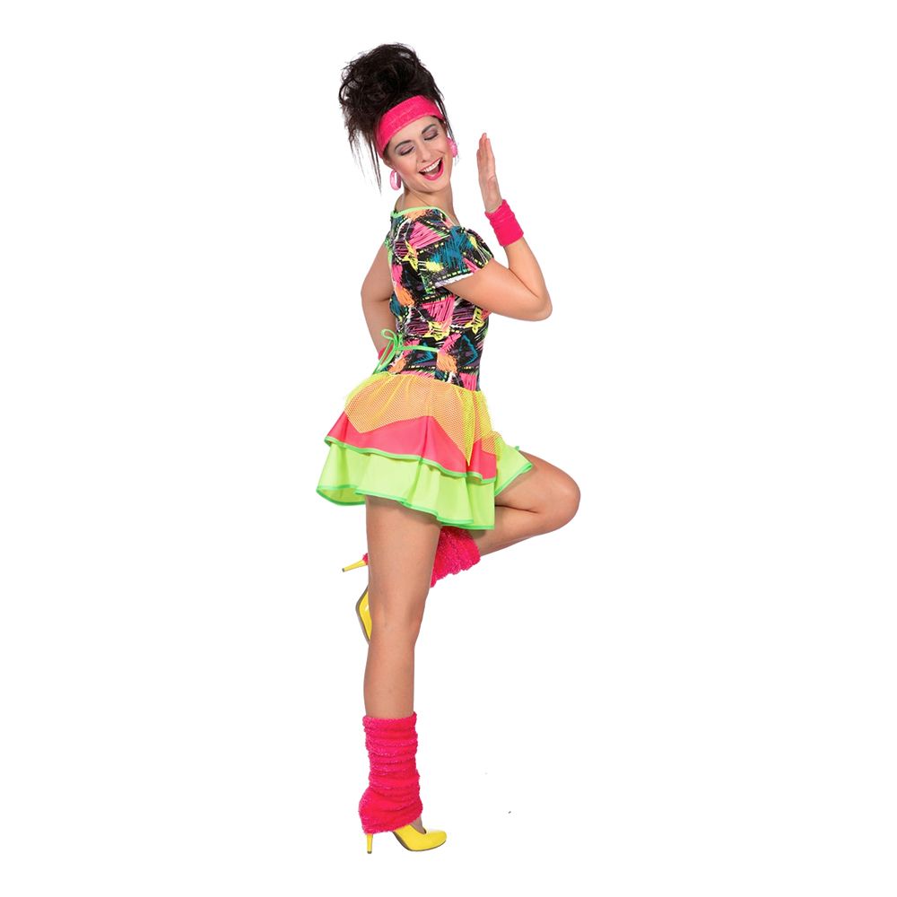 Rockin' the 80's Dame Kostume