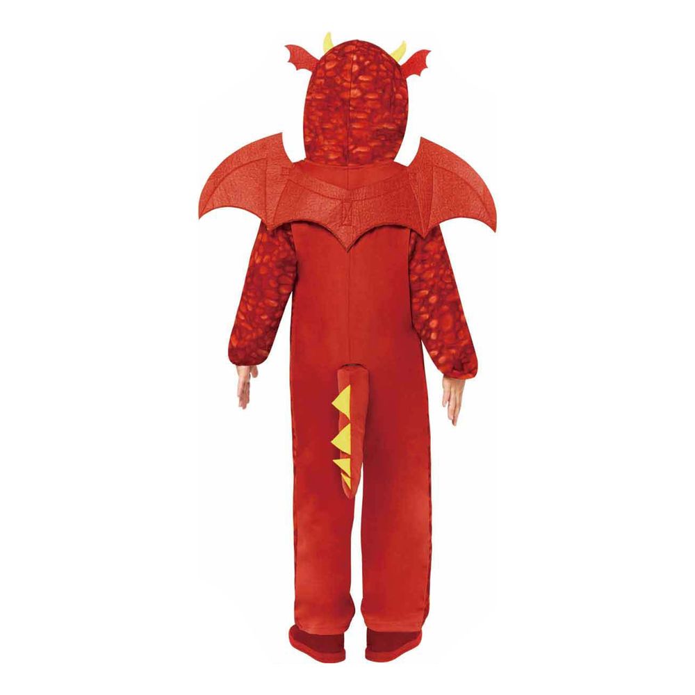 Rød Drage Børnekostume