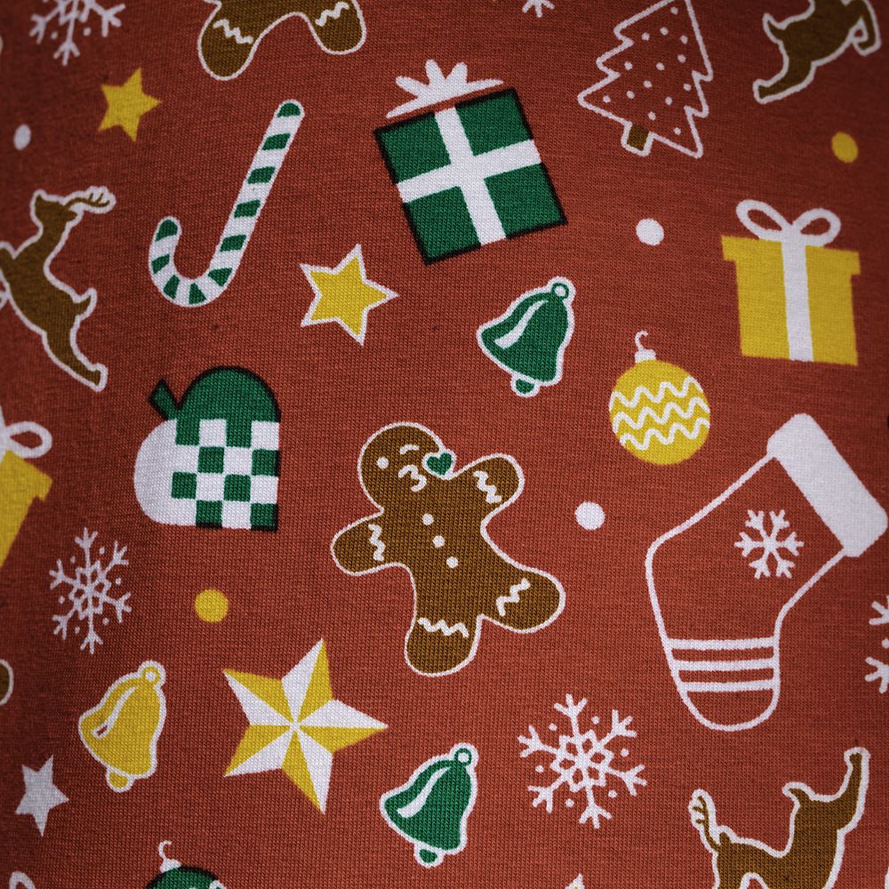 Rød Julepyjamas Dame