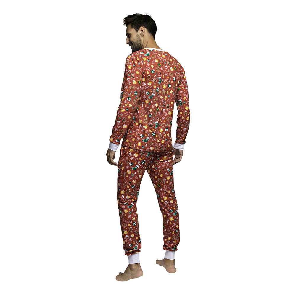 Rød Julepyjamas Herre