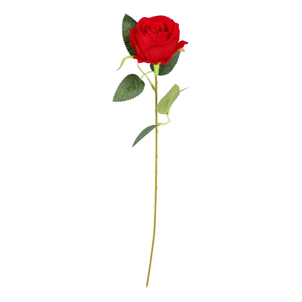 Rød Rose i Plastik