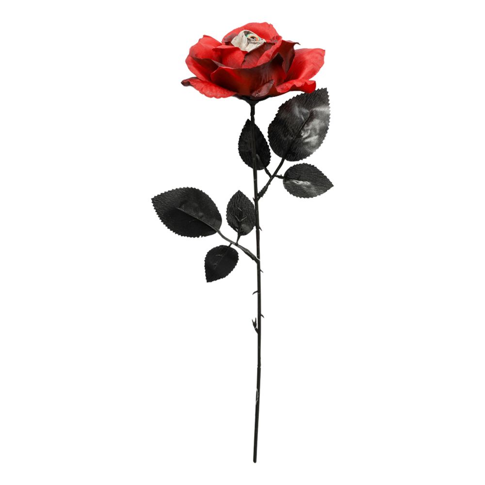 Rød Rose med Øje