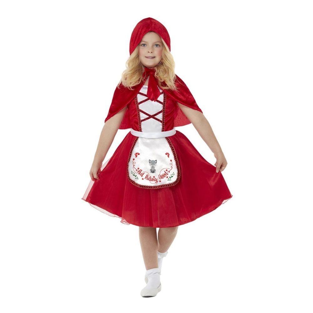 Rødhætte Børnekostume