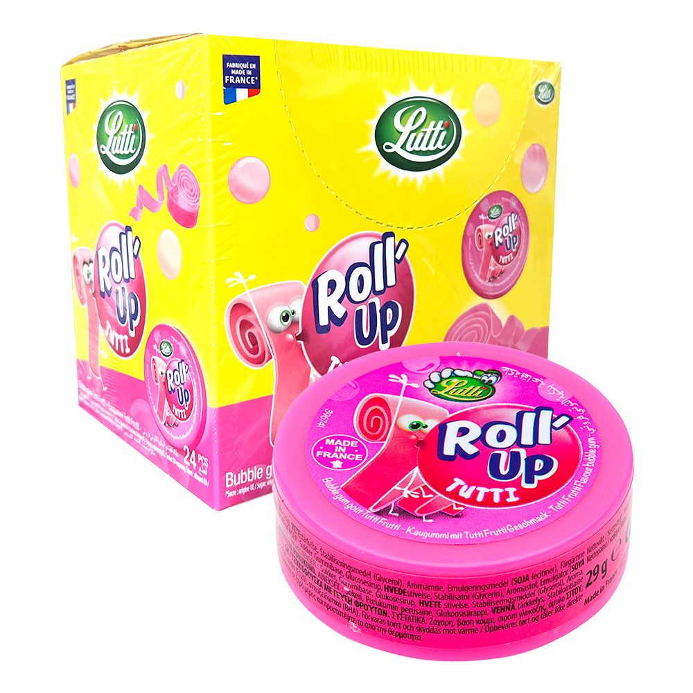 Roll-Up Tutti Frutti Tyggegummi Storpakning