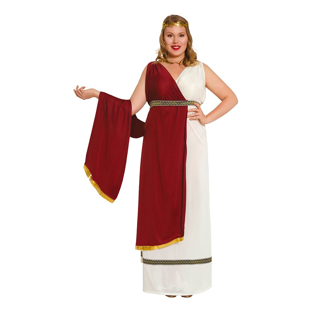 Romersk Kejsarinna Plus-size Maskeraddräkt