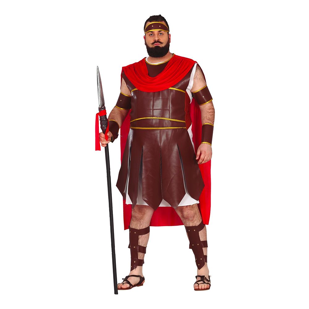 Romersk Krigare Plus-size Maskeraddräkt