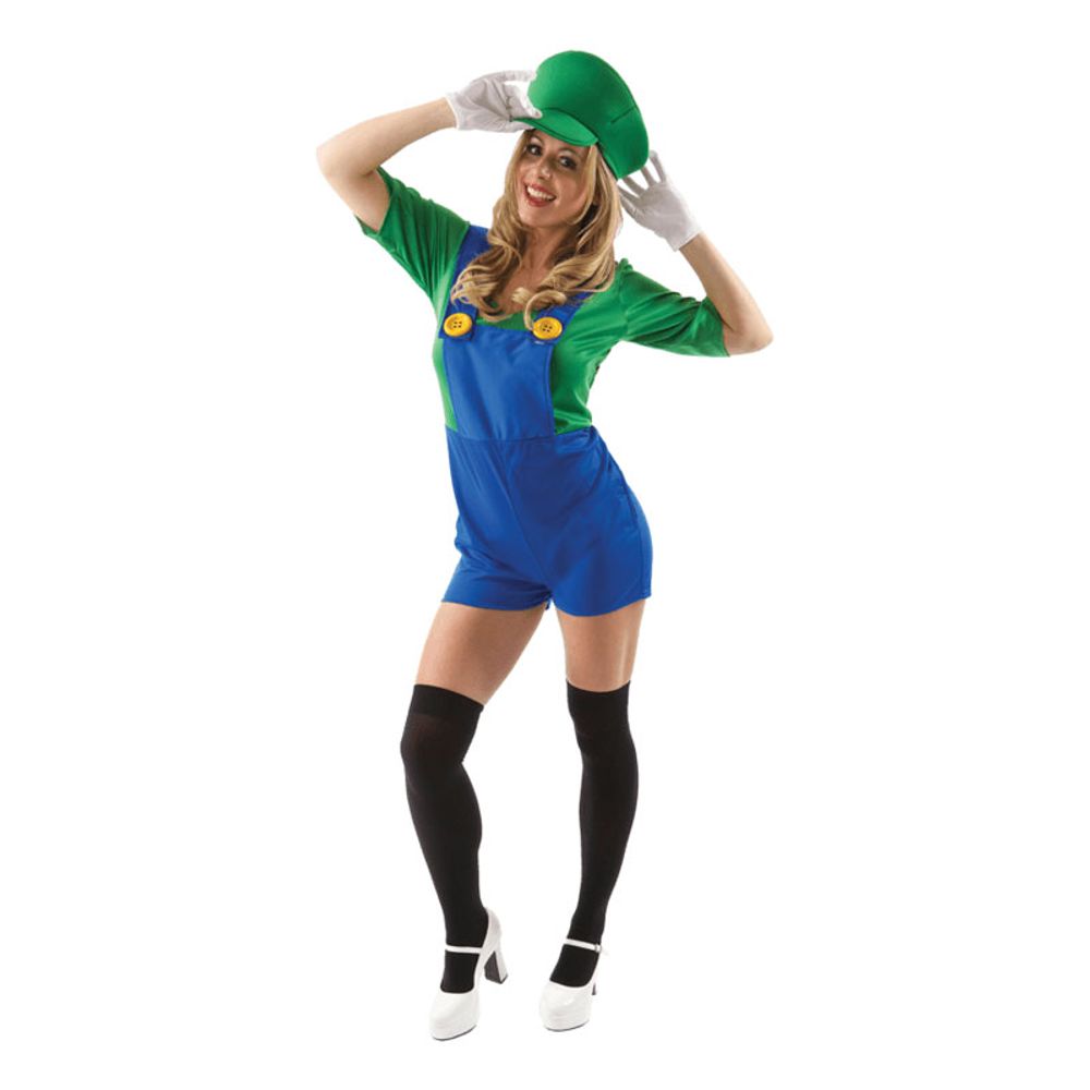 Luigi Dame Kostyme
