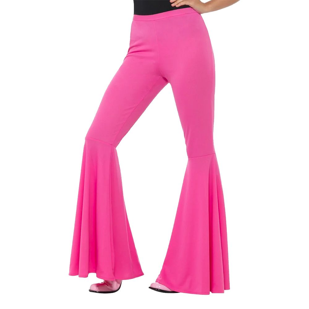 Rosa 70-tallsbukser Dame