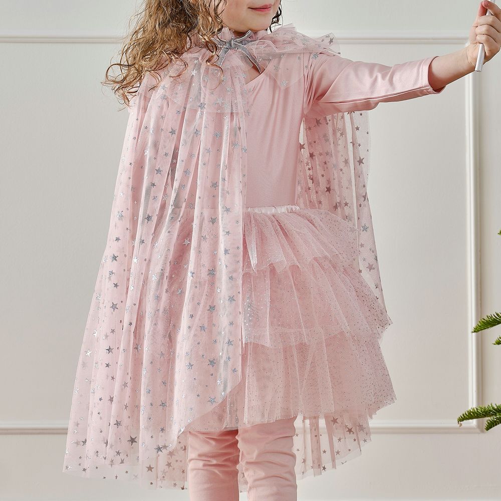 Rosa Cape med Stjärnor