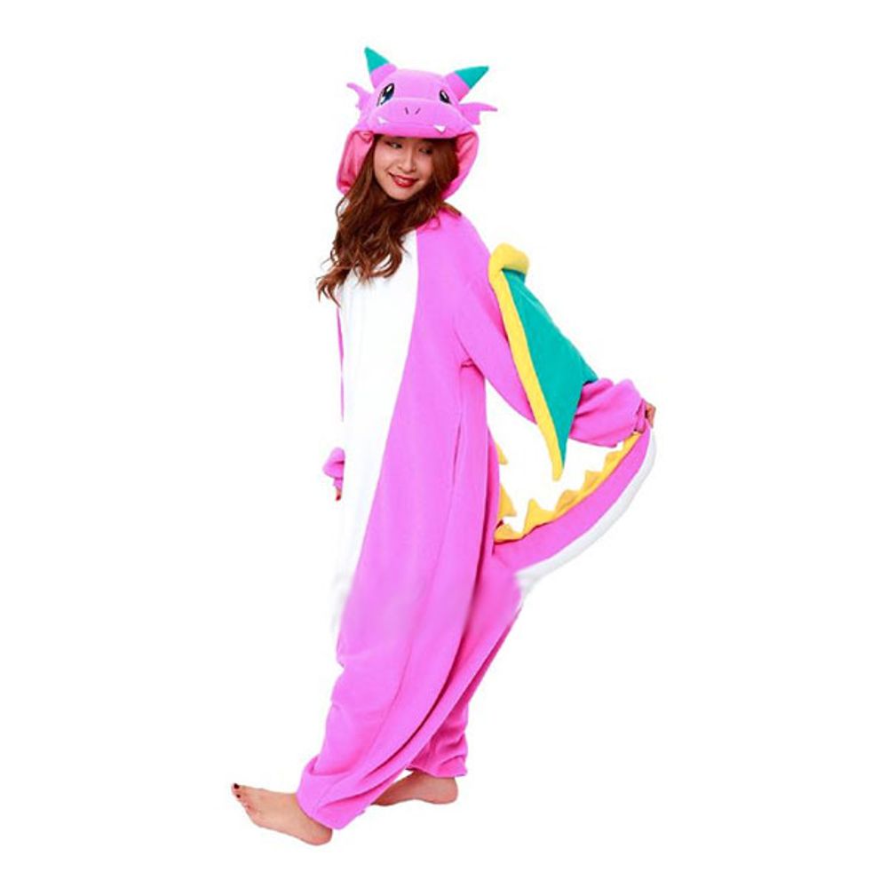 Rosa Drage Kigurumi