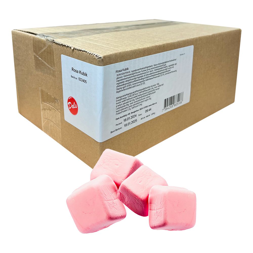 Dals Rosa Firkant Storpakning