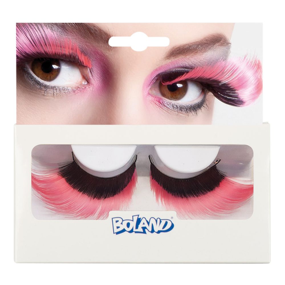 Pinkki/Musta Flamboyant Tekoripset