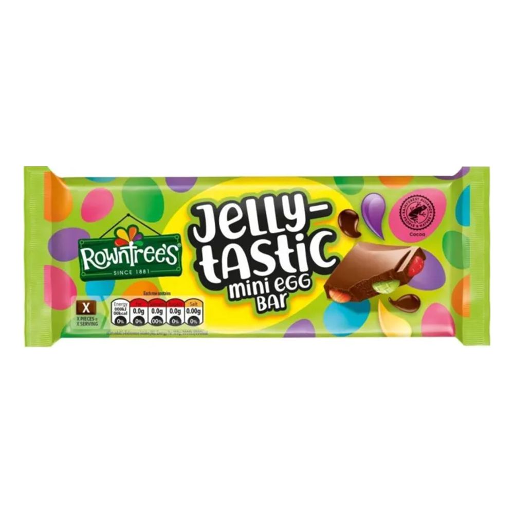Rowntrees Jellytastic Mini Egg Chokladkaka