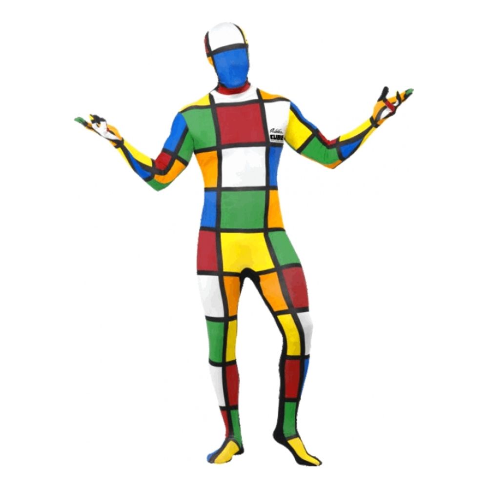 Second Skin Rubiks Kube Kostyme