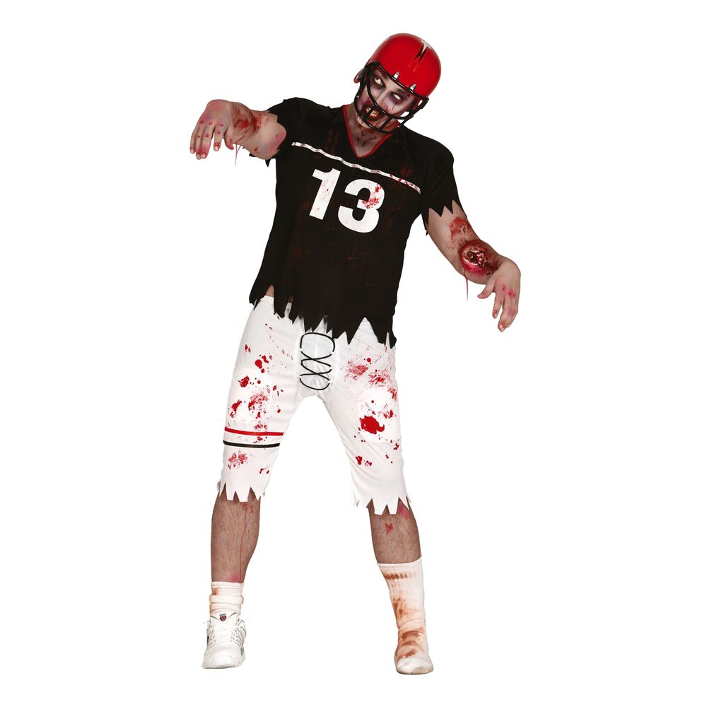 Rugbyspiller Zombie Kostyme