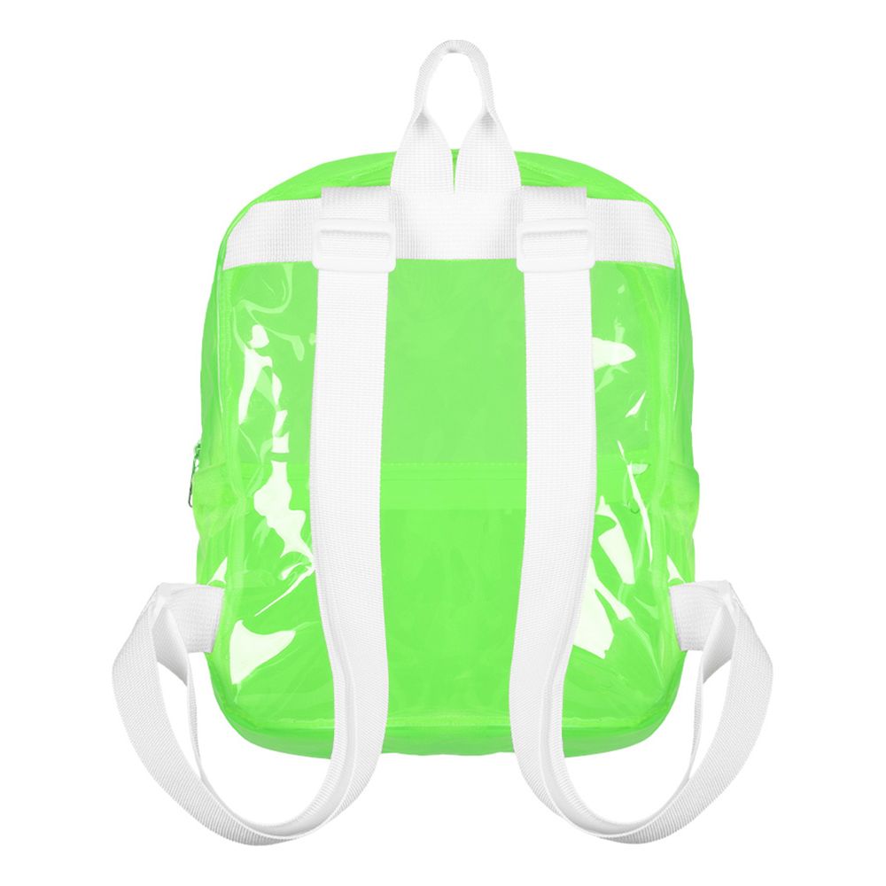 Rygsæk Transparent Neongrøn