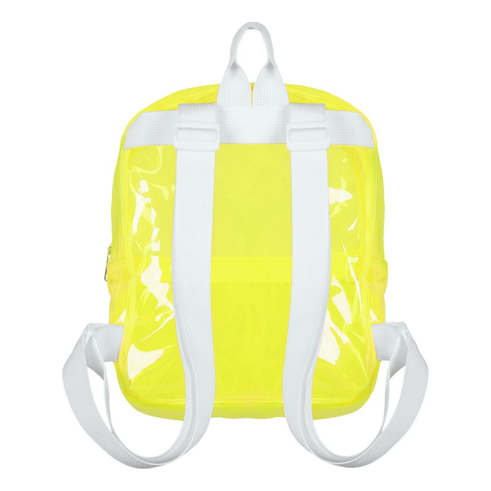Rygsæk Transparent Neongul
