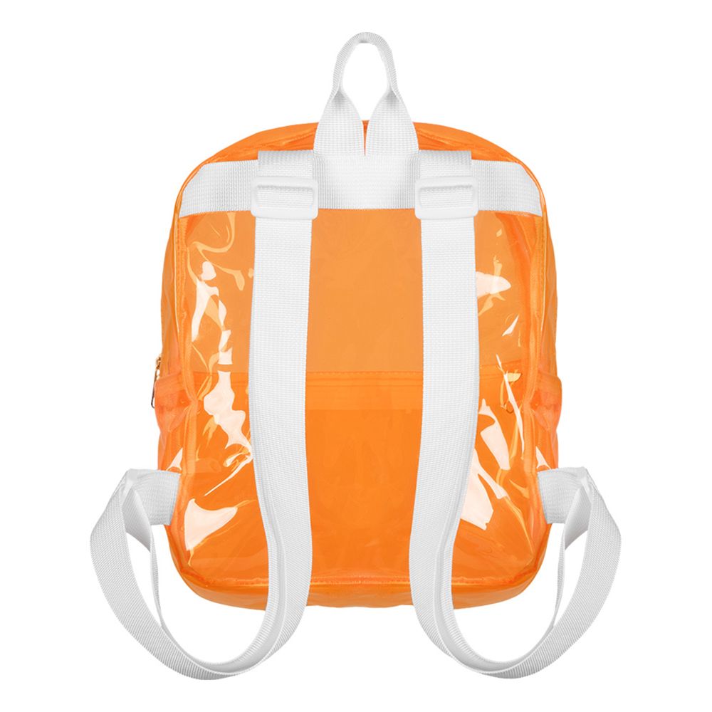 Rygsæk Transparent Neonorange