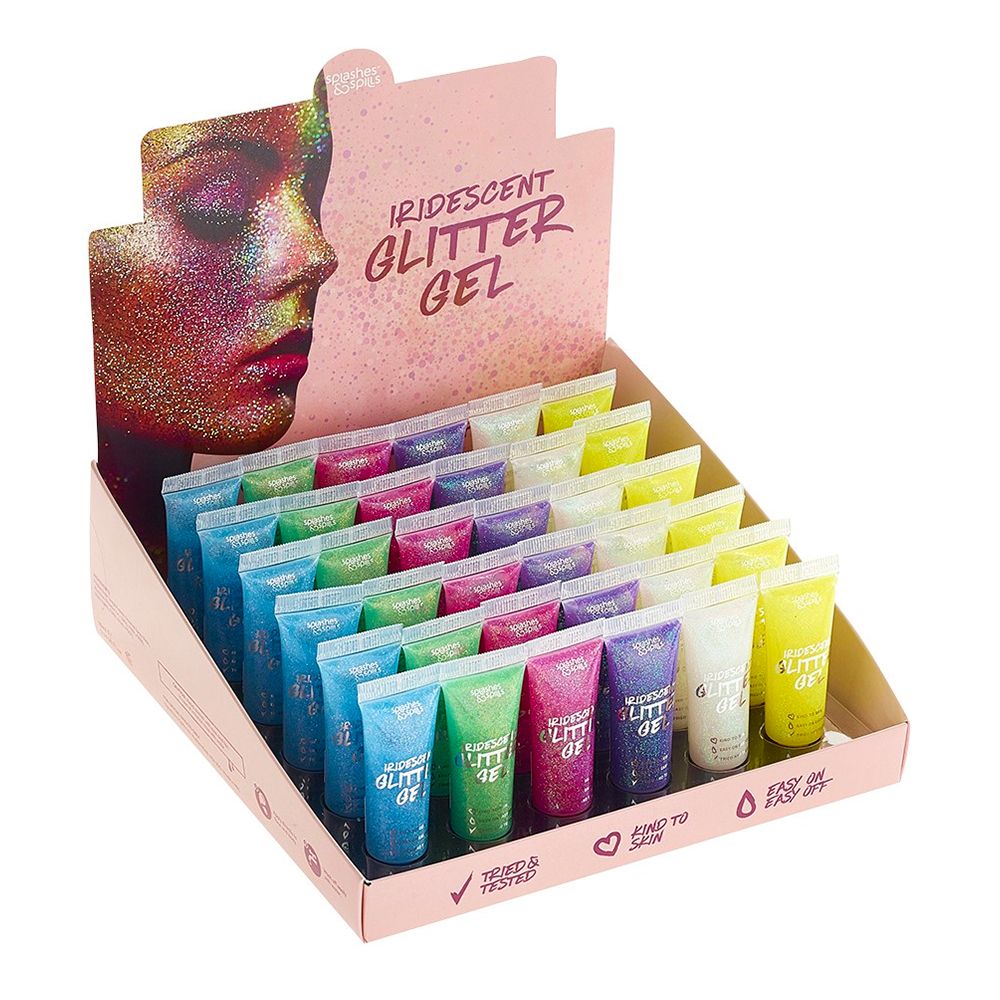 S&S Glittergel på Tub