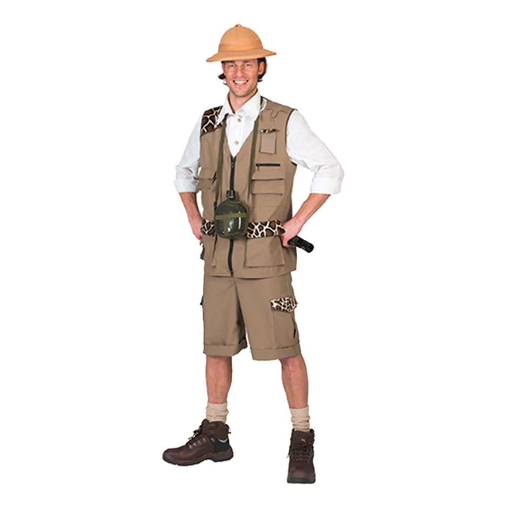 Safari Mann Kostyme