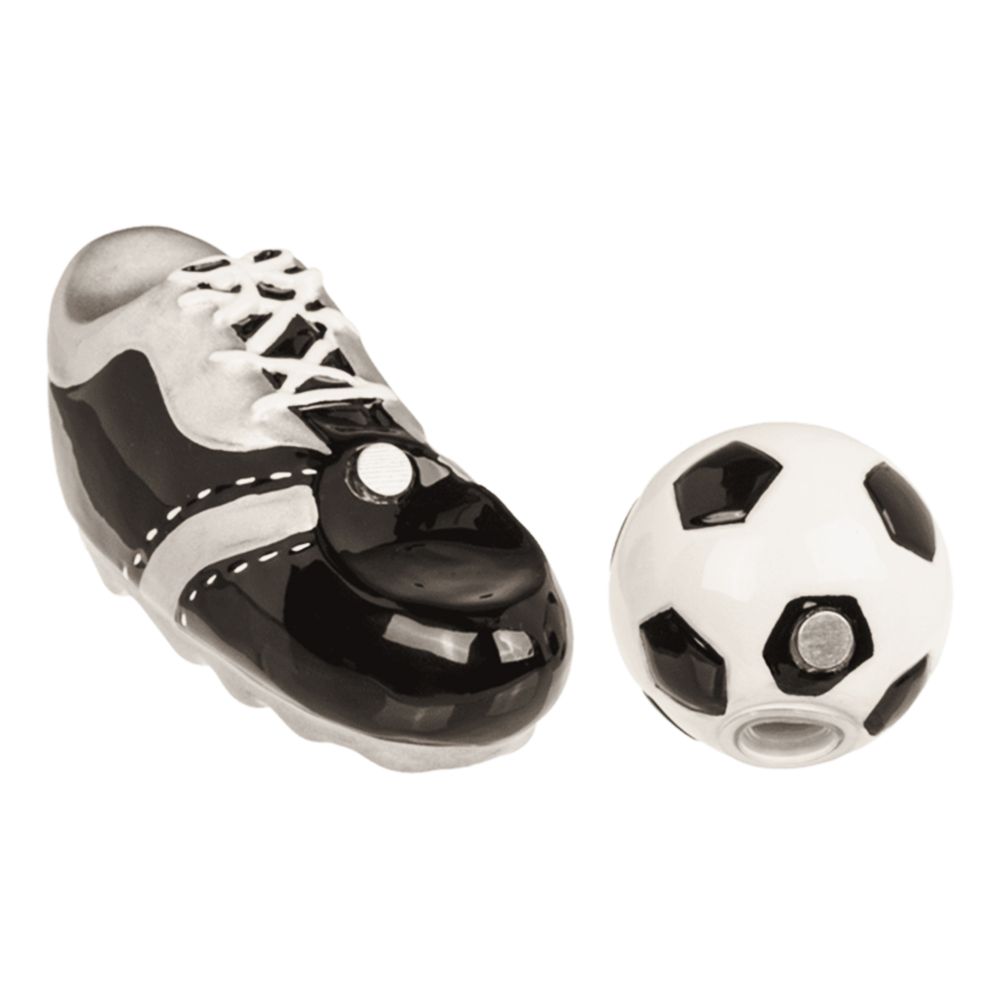 Salt- & Peberkar Fodbold Magnetisk
