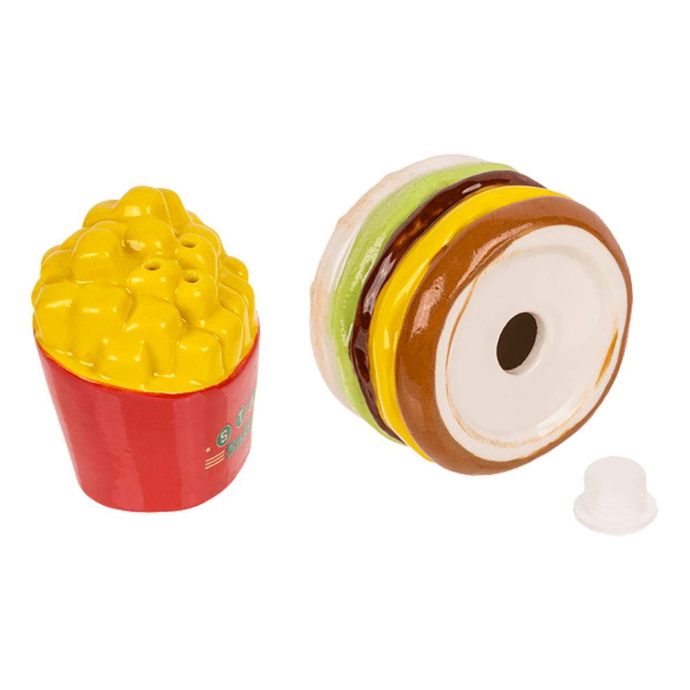 Salt- & Pepparkar Hamburgare & Strips