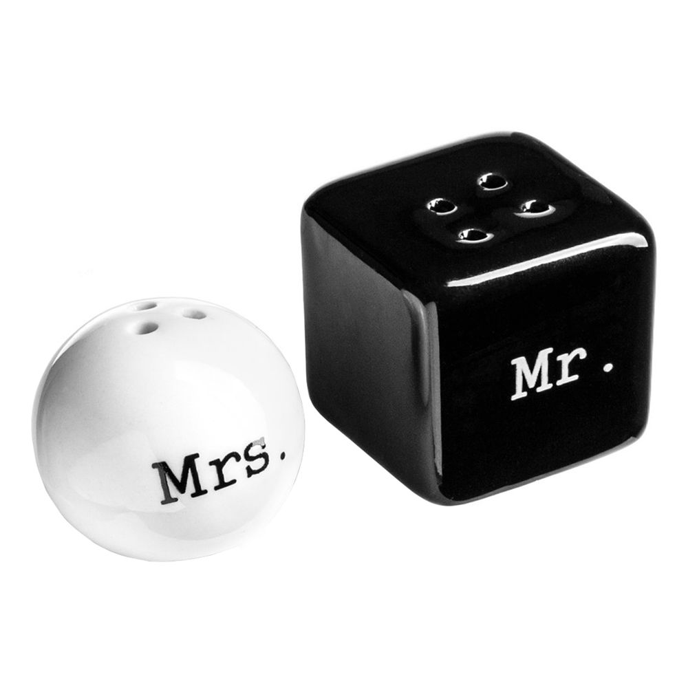 Suola- & Pippuripurkki Mr Mrs