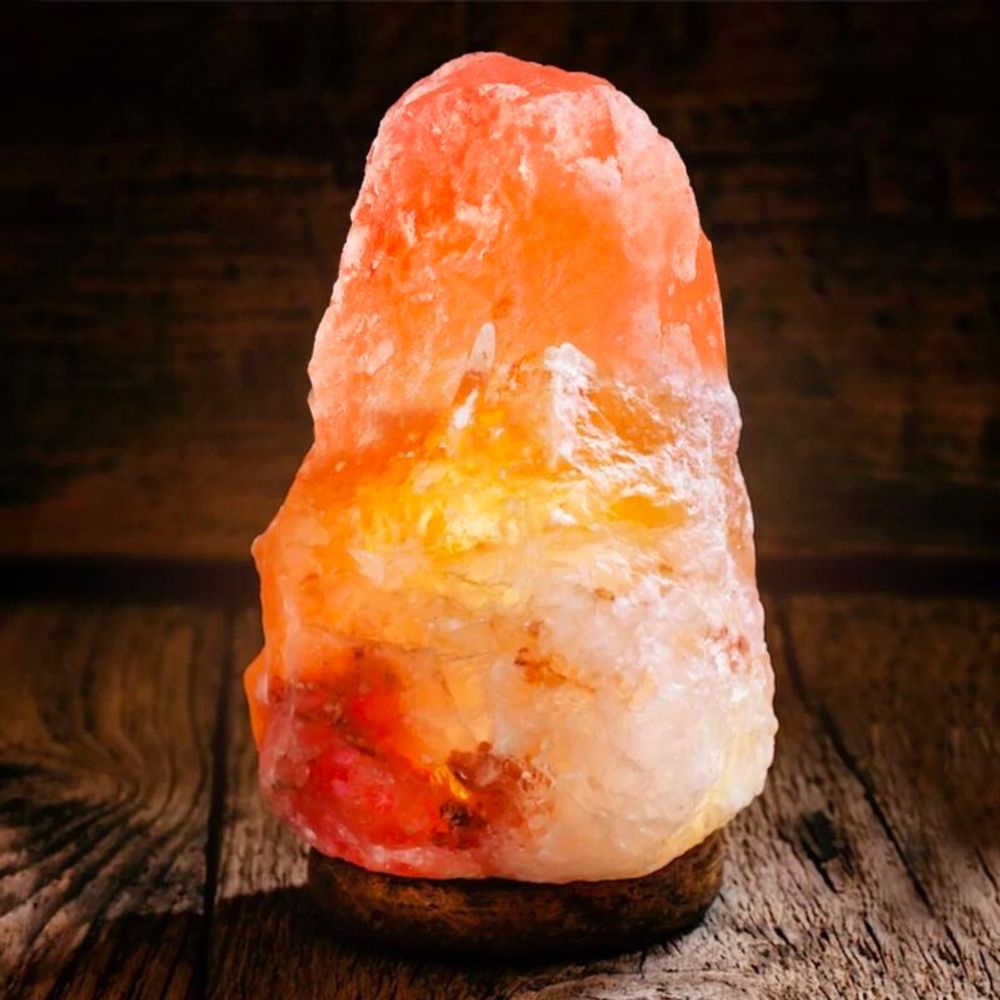Saltlampa från Himalaya