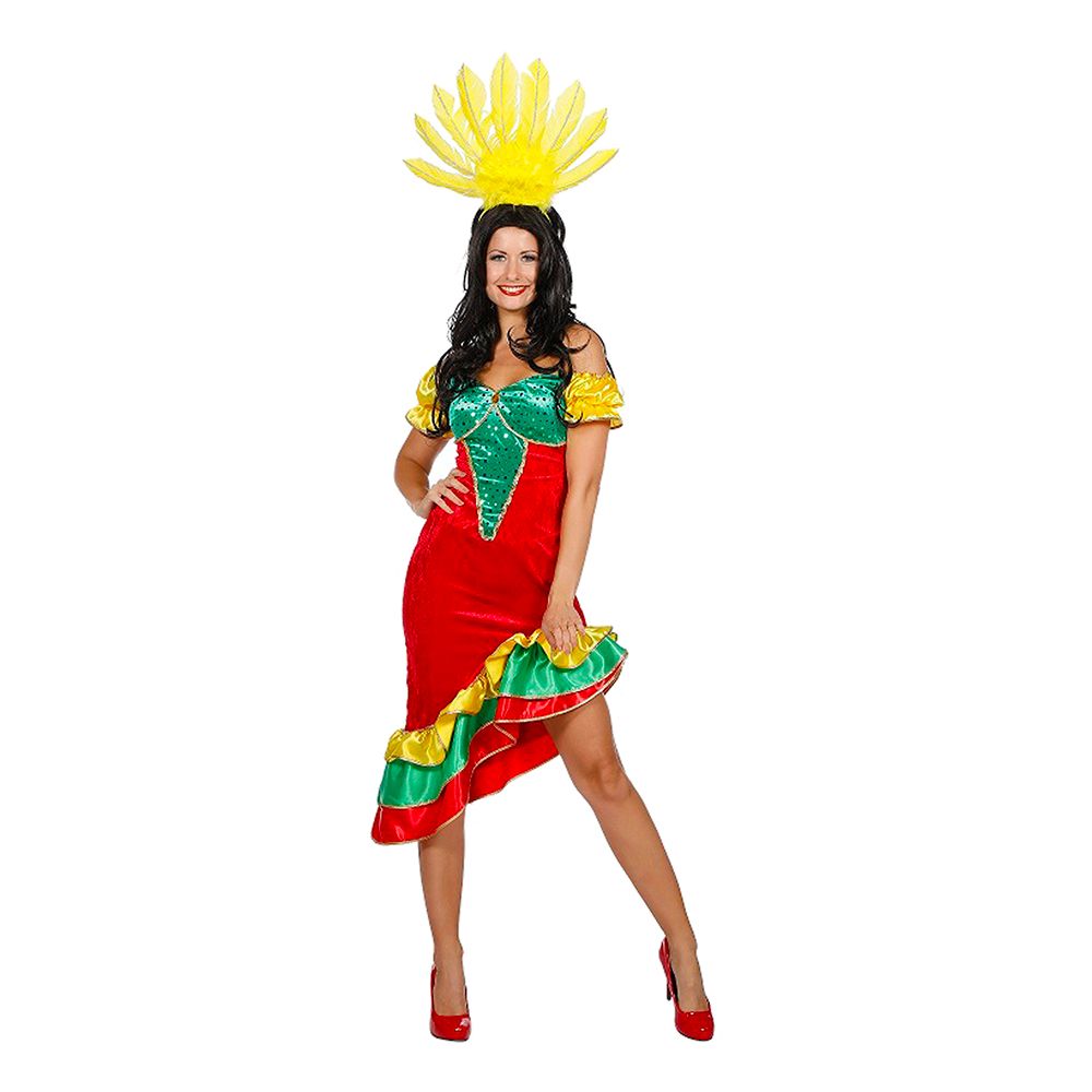 Samba Kjole Kostume
