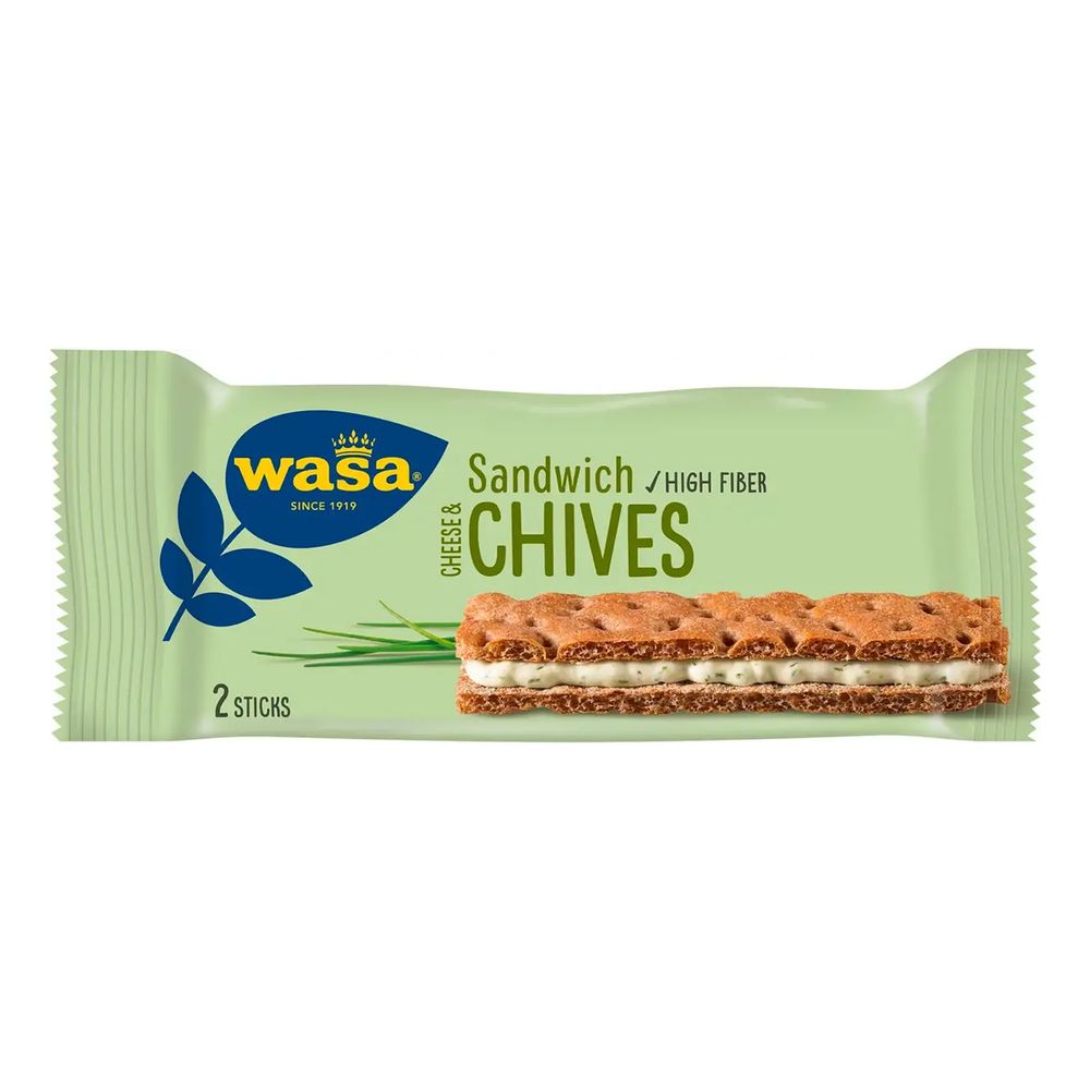 Wasa Sandwich Cheese & Chives Storpak