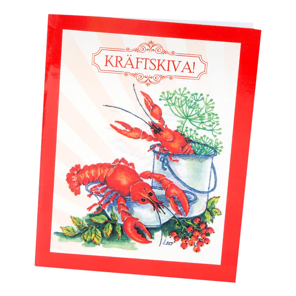 Sånghäfte Kräftskiva