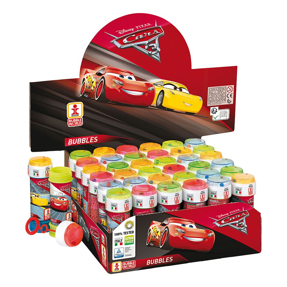 Såpebobler Cars 3