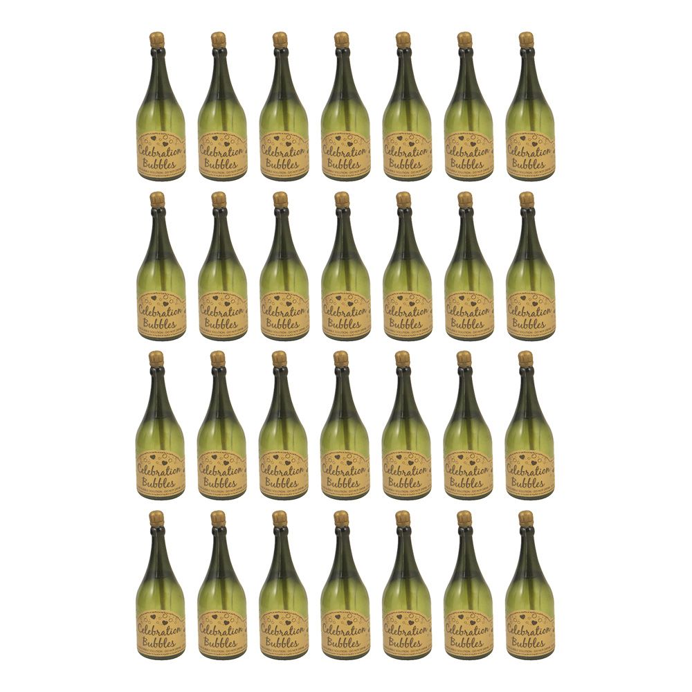 Såpebobler Champagneflaske Grønn