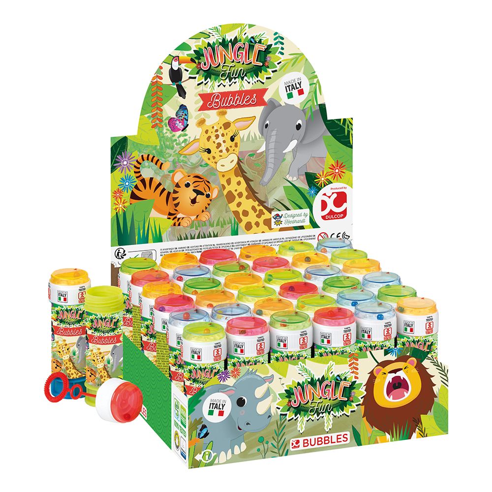 Sæbebobler Jungledyr