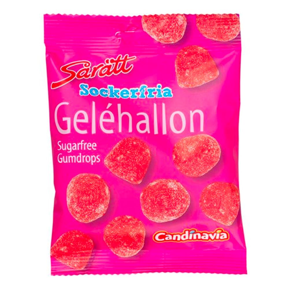 Sårätt Sockerfria Geléhallon