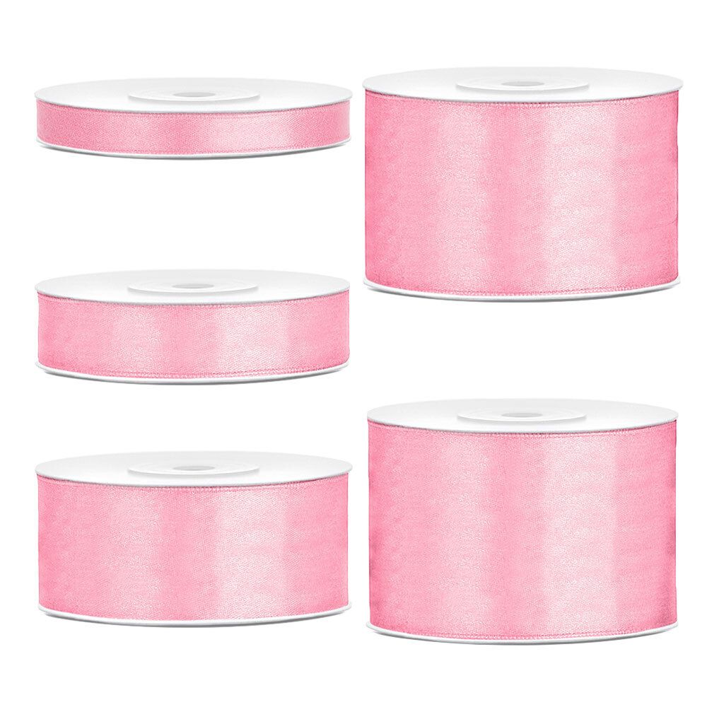 Satinband Rosa