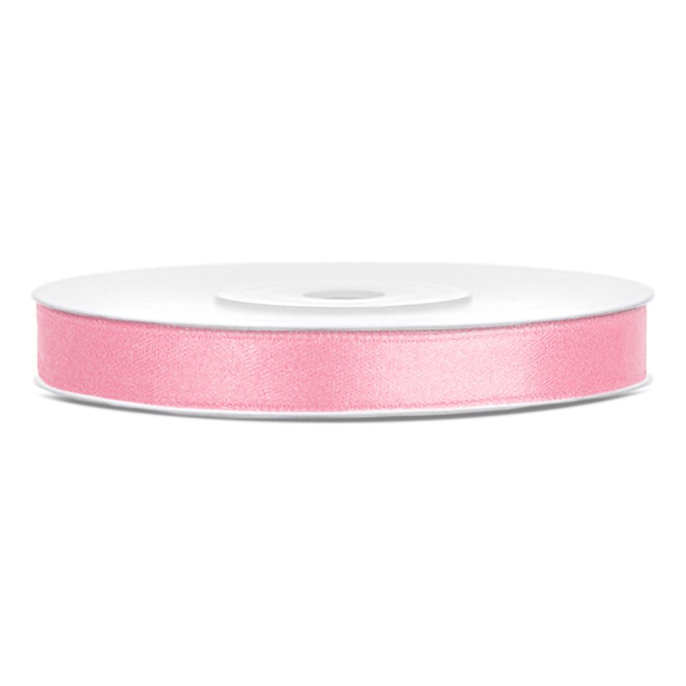 Satinband Rosa