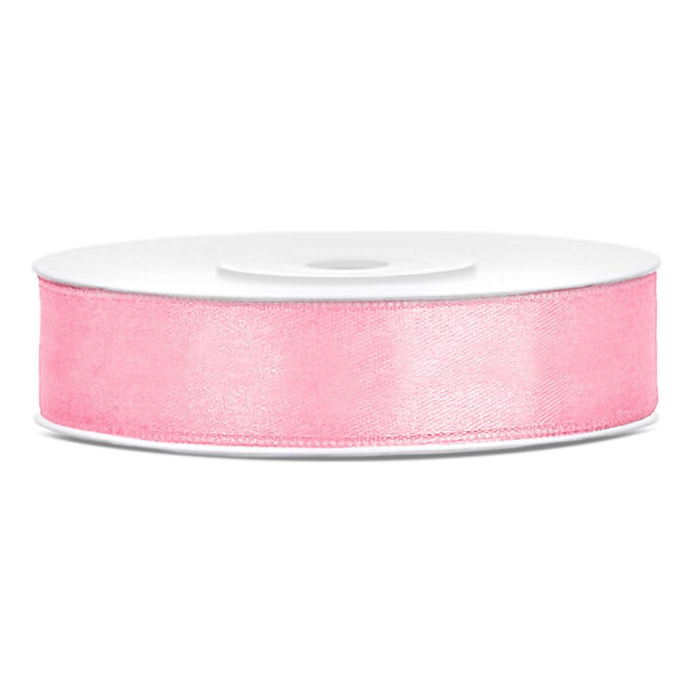 Satinband Rosa