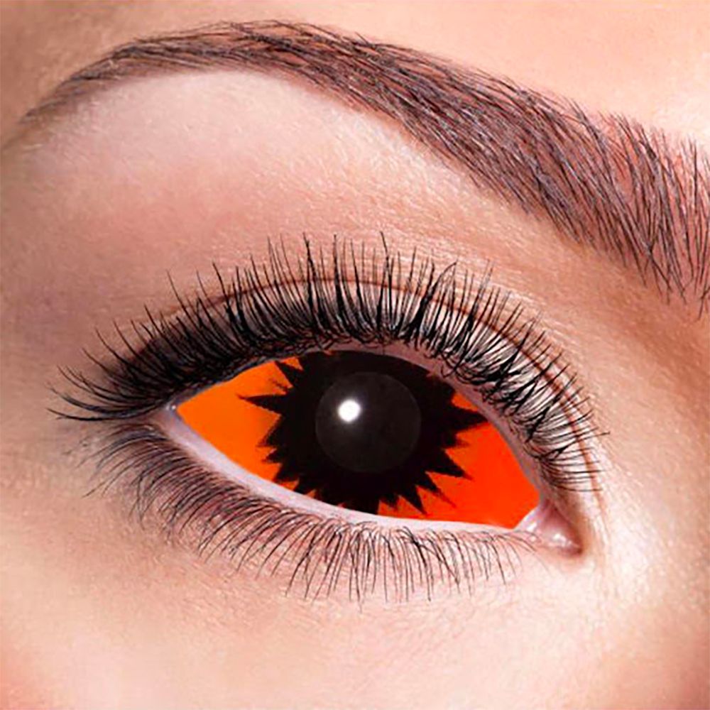 Scleralinser Demon Oransje