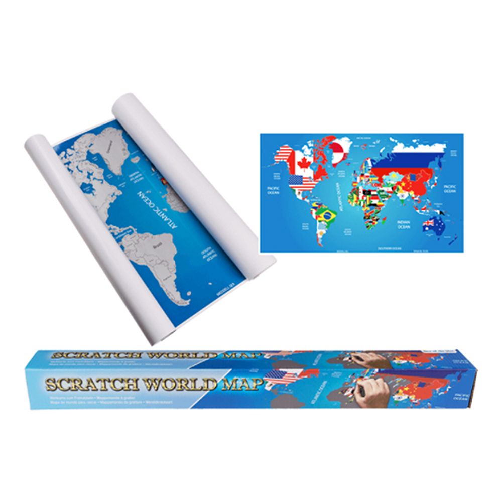 Scratch World Map Liput