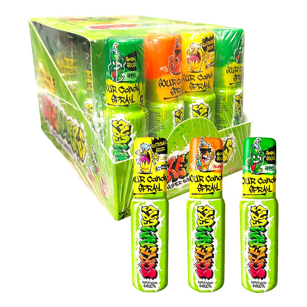 Screamers Sour Godisspray Storpack