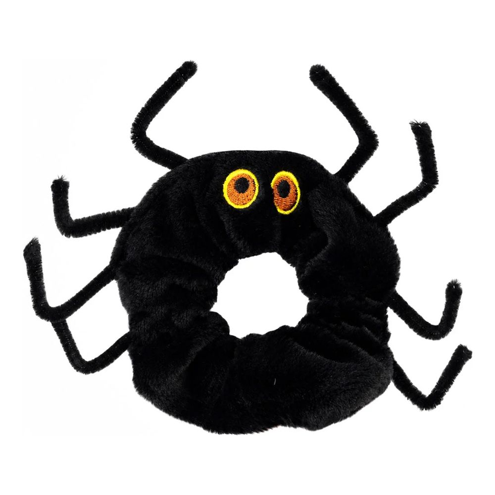 Scrunchie Musta Hämähäkki
