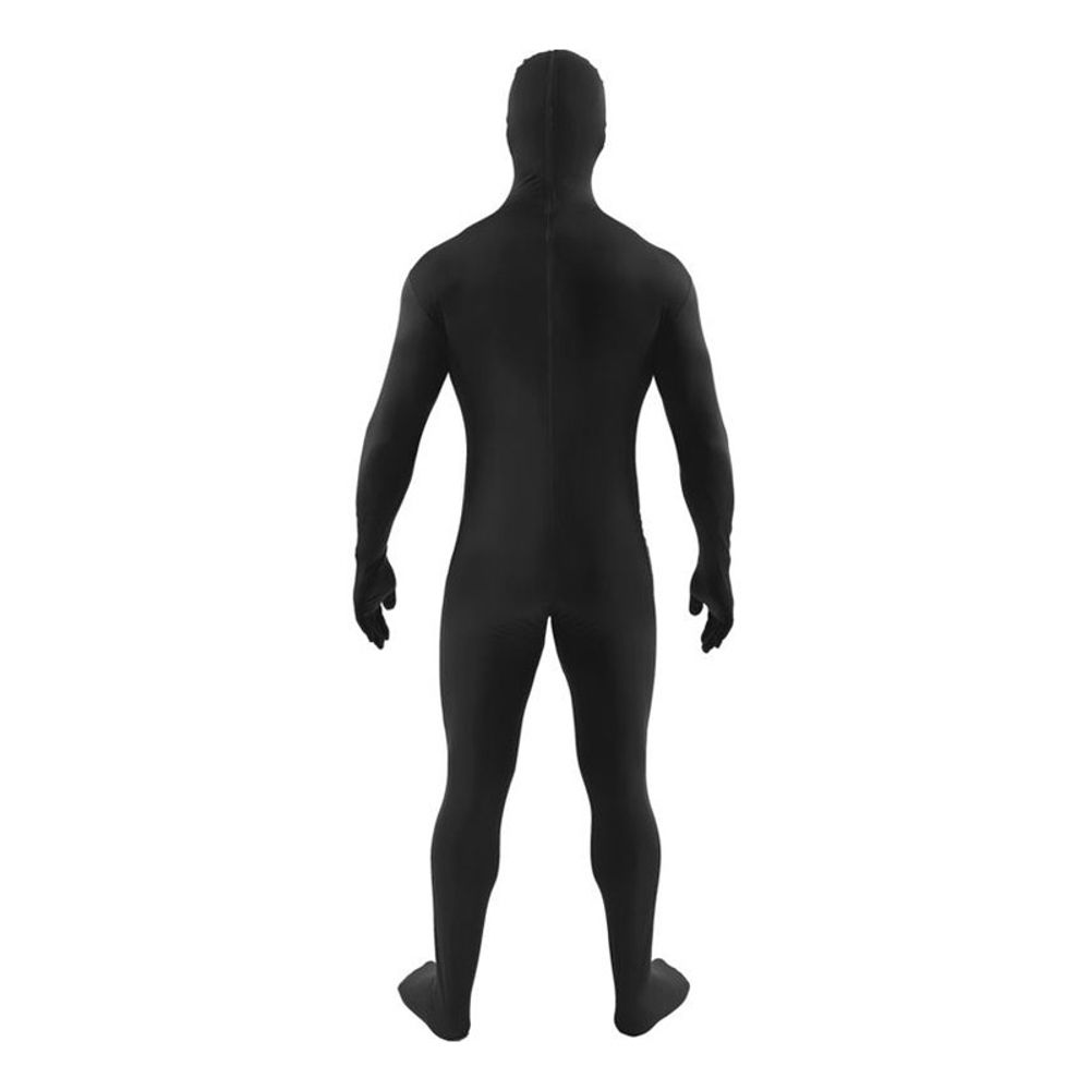 Second Skin Svart Kostyme